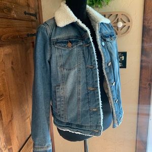 Sherpa Jean Jacket